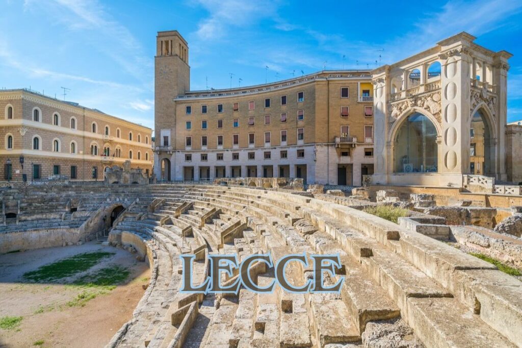 Historia de Lecce - Anfiteatro romano