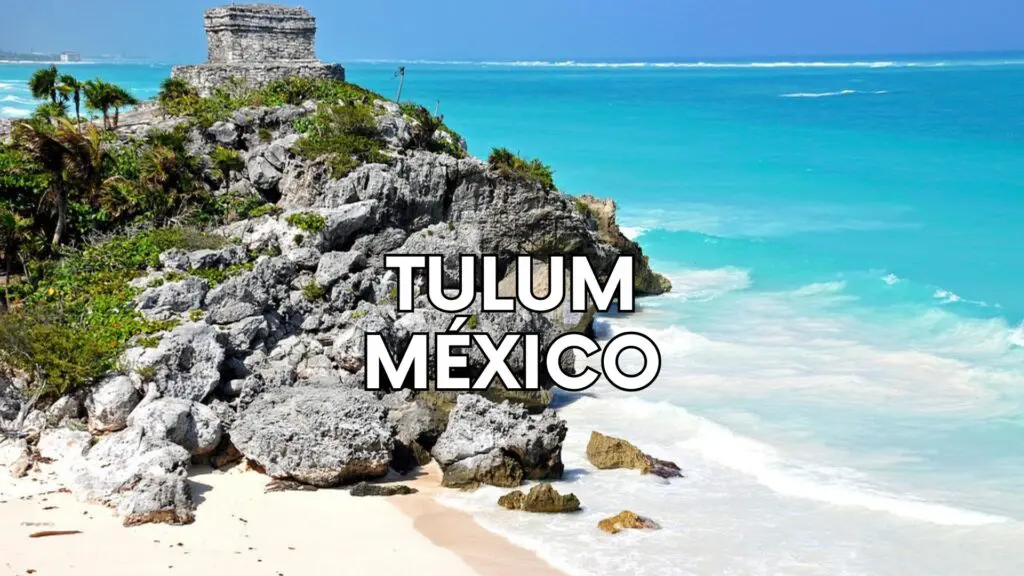 Playa de Tulum en México